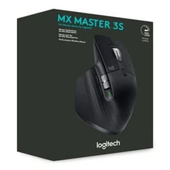 LOGITECH - Mouse Mx Master 3S Multidispositivo Wireless Bluetooth MacWin - Negro