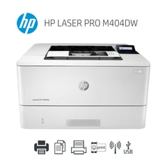 HP - Impresora Laser Laserjet Pro M404dw Wifi