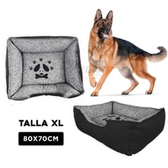 RYBIU IMPORT - Cama de Invierno para Perro Negro Talla XL