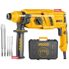 INGCO TOOLS - ROTOMARTILLO ELÉCTRICO 800W SDS PLUS CINCELES INGCO - RGH9028