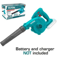 TOTAL TOOLS - SOPLADOR ASPIRADORA 20v INALÁMBRICA PC AUTO HOTEL - TABLI20018