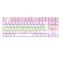 REDRAGON - Teclado Mecánico Kumara K552W-KR White Red Switch