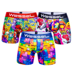 WESSEL - Boxer Pack x3 Hombre