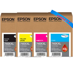 EPSON - Kit Cartuchos De Tinta T748xx Wf-6090 Wf-6590 Bkmcy