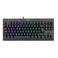 REDRAGON - Teclado Mecánico K568RGB-SP DARK AVENGER Negro español