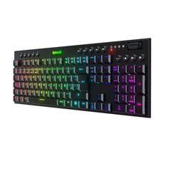 REDRAGON - Teclado K618-RGB-Red HORUS Wireless Negro Red Switch