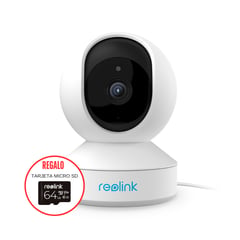 REOLINK - E1 Cámara de seguridad 3MP Gira 360°