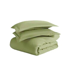 ISATEX HOME - Funda De Plumón De Algodón Pima Queen Verde