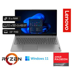 LENOVO - V15 G4 Ryzen 7300U 8GB RAM 512GB SSD + 1TB HDD Externo 15.6