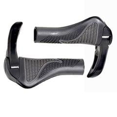 GENERICO - Grips para BICICLETA con Protector de Manos Alta- Calidad