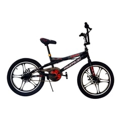 FRAUENFELDER - Bicicleta Super BMX Negro Rojo