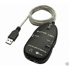 GENERICO - Guitar Link Cable Usb Interface Laptop Pc Mac Windows Musica