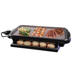 OSTER - Plancha y parrilla Bioceramic CKSTGR5085 1500W