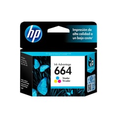 HPNOTIQ - Cartucho Tinta HP 664 F6V28AL 100 Paginas Color