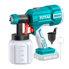 TOTAL TOOLS - PISTOLA DE PINTURA 20V INALÁMBRICA 800ML TOTAL - TSGLI2001