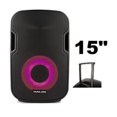 HALION - Parlante Activo PHA-15MB ALT Portátil 1000W USB Bluetooth