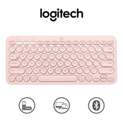LOGITECH - Teclado Bluetooth Logitech K380 Multidispositivo Rose
