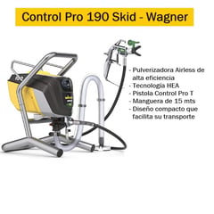WAGNER - Pistola para Pintar - CONTROL PRO 190 SKID