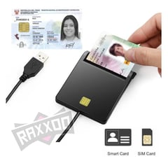 GENERICO - Lector dni smart card reader lector usb dni electronico tarjeta