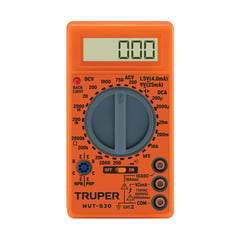 TRUPER - Multímetro Digital Multitester