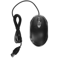 GENERICO - Mouse Alambrico Usb Raton Optico Luz Pc Laptop Computadora