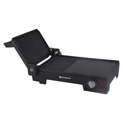 IMACO - Parrilla grill 2 en 1 extendible ig1016e - negro