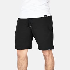 YONISTERS CLOTHING - Short de Algodón con Cierre Negro