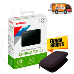 TOSHIBA - DISCO EXTERNO 2TB CANVIO BASICS