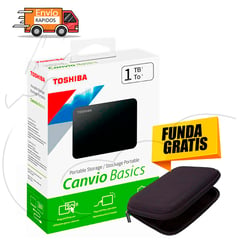 TOSHIBA - DISCO EXTERNO 1TB CANVIO BASICS