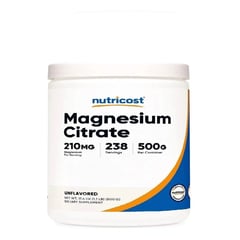 Citrato De Magnesio Magnesium Citrate Medio Kilo