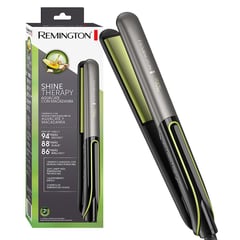 REMINGTON - Plancha Alisadora Remington S12A Shine Therapy Aguacate con Macadamia