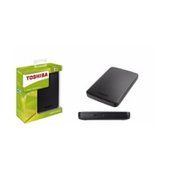 TOSHIBA - Disco Duro Externo Canvio Basics 1TB Black