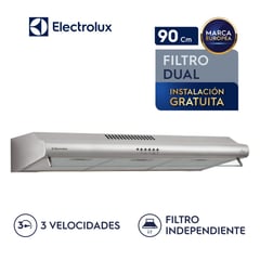 ELECTROLUX - Campana extractora inox EJSE362TBIS 90cm