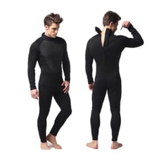 FEIKE - Wetsuit M Neopreno 3mm Negro Cierre Espalda