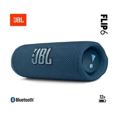 JBL - Flip 6 parlante bluetooth AZUL 30w acuatico extra