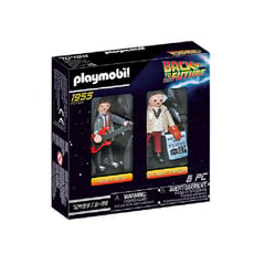 PLAYMOBIL - Back to the Future Marty Mcfly y Dr Emmett
