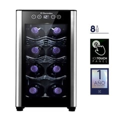 ELECTROLUX - Cava de Vinos 8 Botellas Panel Digital ERW082XAMB