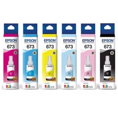 EPSON - Juego De Botellas De Tinta T673