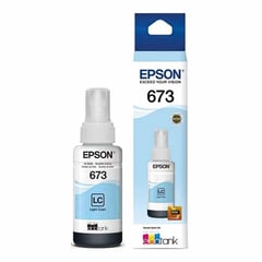 EPSON - Botella de Tinta 673 Cyan Light T673520