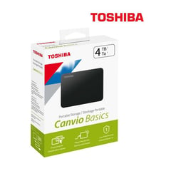 TOSHIBA - Disco Duro Canvio Basics 4TB Externo HDTB440XK3CA - Externo