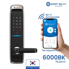 SMART SOLITY - CERRADURA DIGITAL SOLITY 6000BK