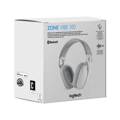 LOGITECH - Audífono Zone Vibe 100 inalambrico - Blanco