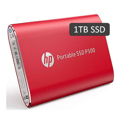 HP - Disco Duro Externo Estado Solido SSD 1Tb P500, USB 3.1 Gen2 Tipo-C