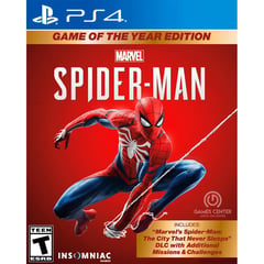 Spiderman Ps4 Game Of The Year Edition Playstation 4 Goty