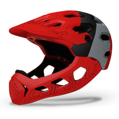 CAIRBULL - CASCO CON MANDIBULA DESMONTABLE ALLCROSS ROJO