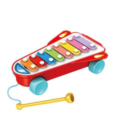 HUANGER - Xilófono con ruedas  Multicolor