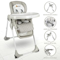 INFANTI - Silla Graduable »HAPPY MEAL PRO» GREY