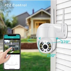 CAMARAO - Cámara Seguridad Ip66 Vigilancia Wifi Smart Exterior Audio