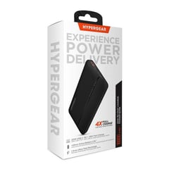 HYPERGEAR - - power bank 10,000 mah - 20w fast charge - iphone - samsung