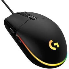 LOGITECH - - mouse g203 lightsync rgb 8000 dpi - negro